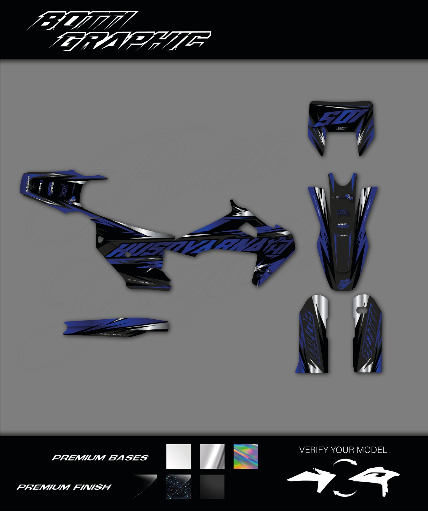 HUSKY PAUL - GRAPHIC KIT