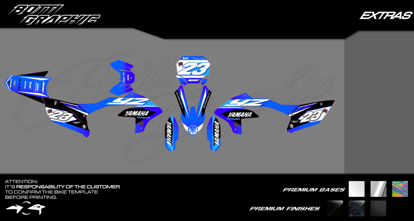 YAMAHA RACING - GRAPHIC KIT