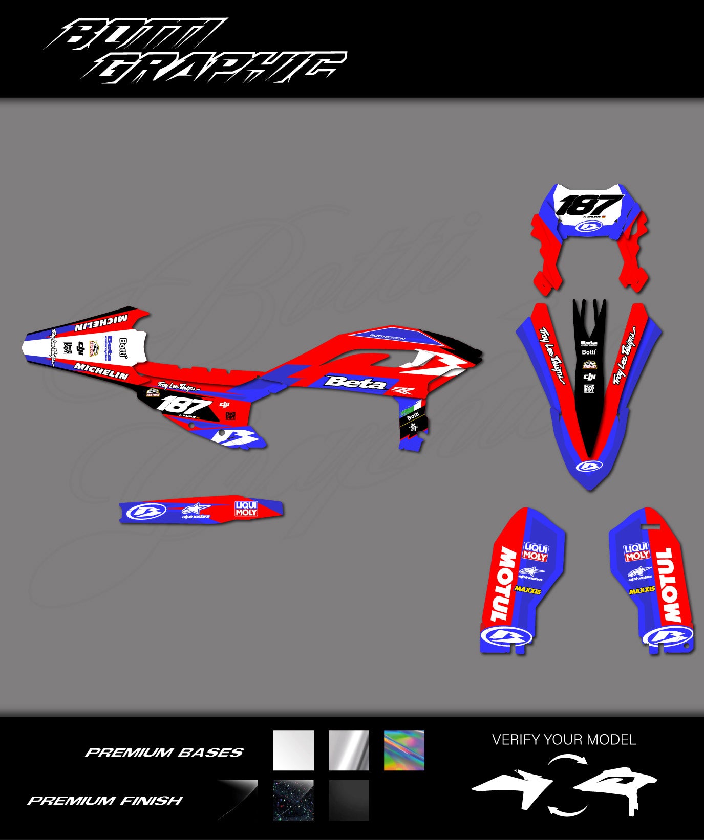 BETA RACING - GRAPHIC KIT