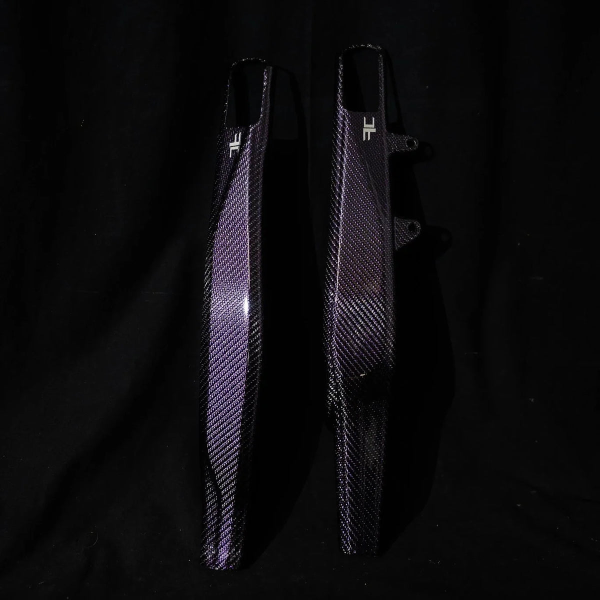 Carbon Fiber Swingarm Covers - KTM EXC 2008-2011 / HUSABERG TE 2012