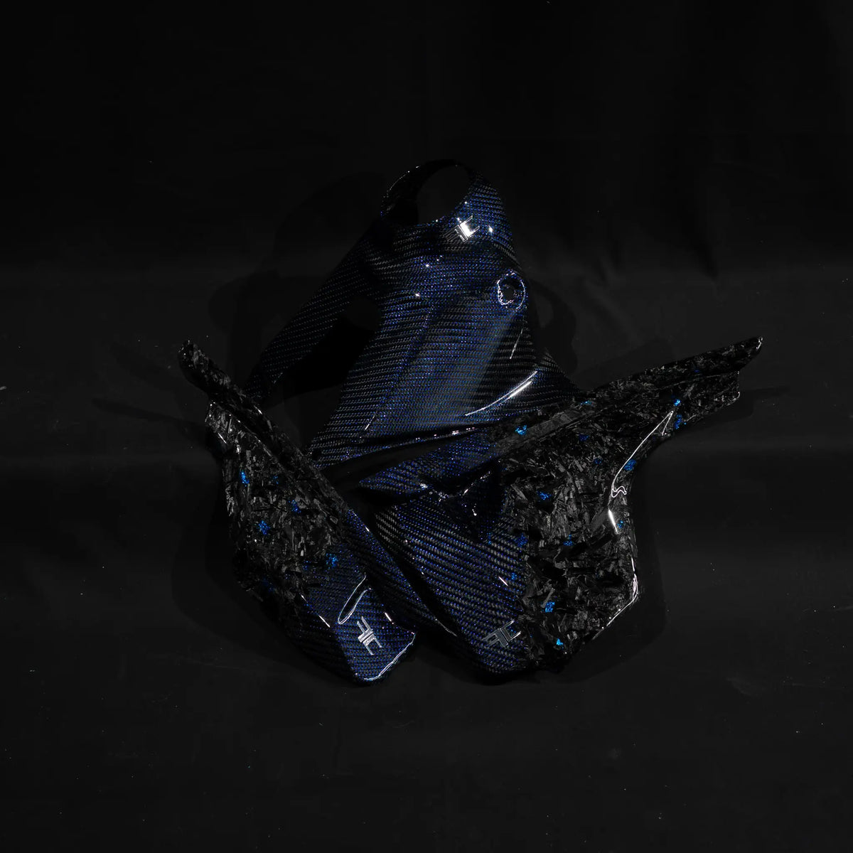 Carbon Fiber Tank Cover Set - KTM EXC 2017-2019
