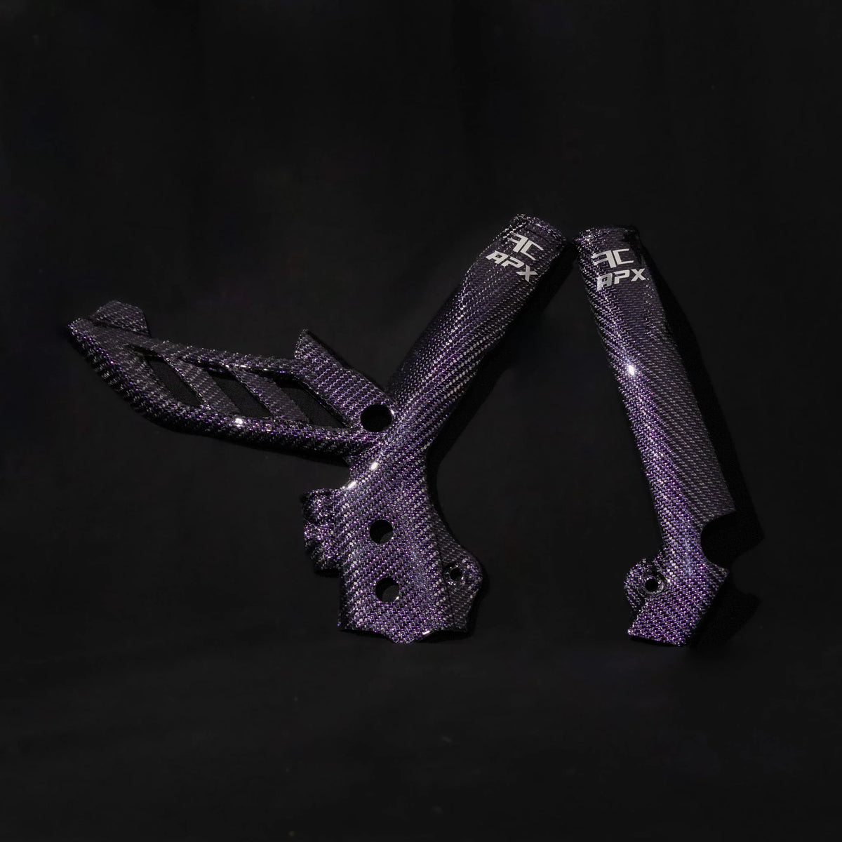 Carbon Fiber Frame Cover Set - KTM EXC 2012-2016