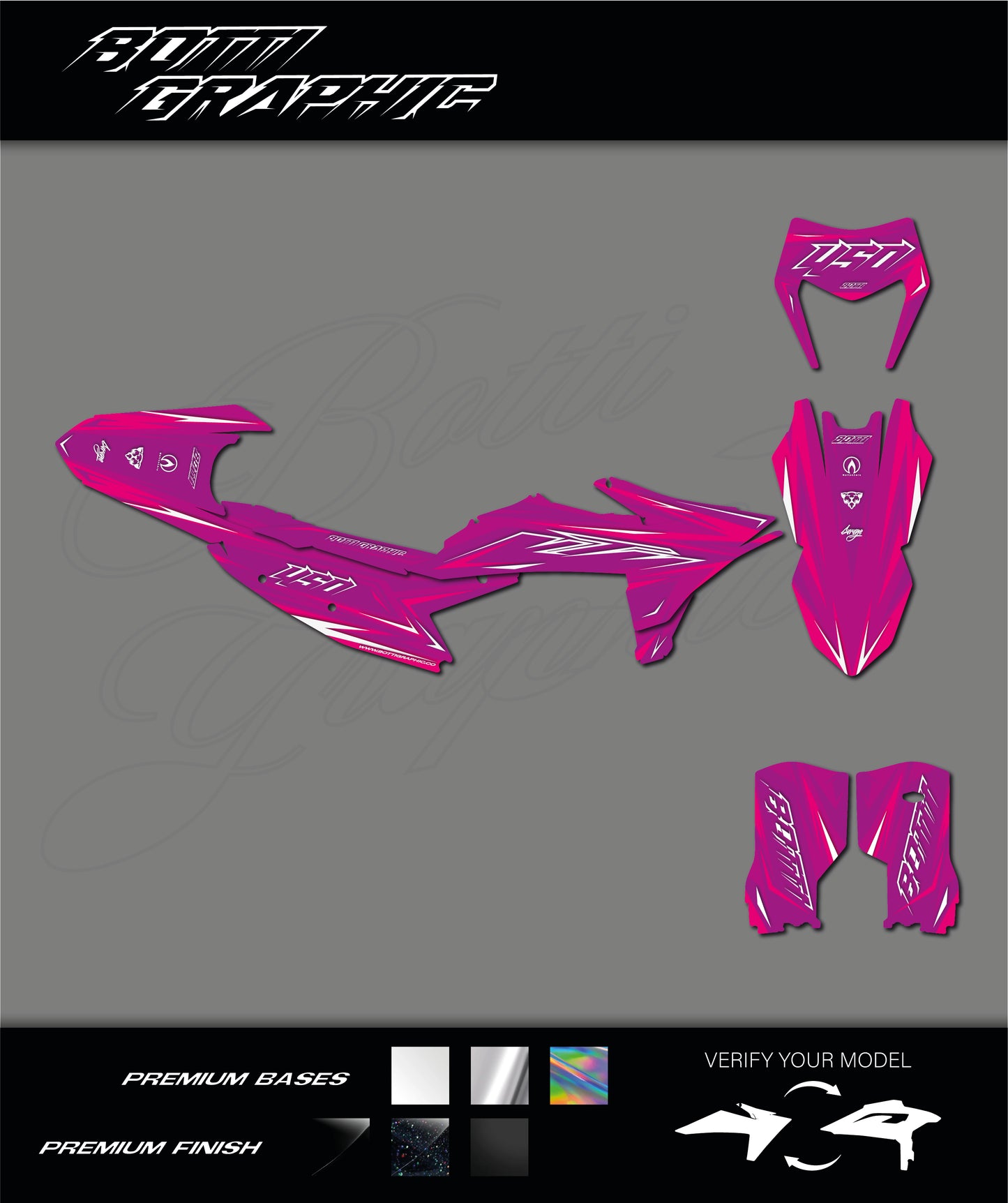 PURPLE MANIA - GRAPHIC KIT