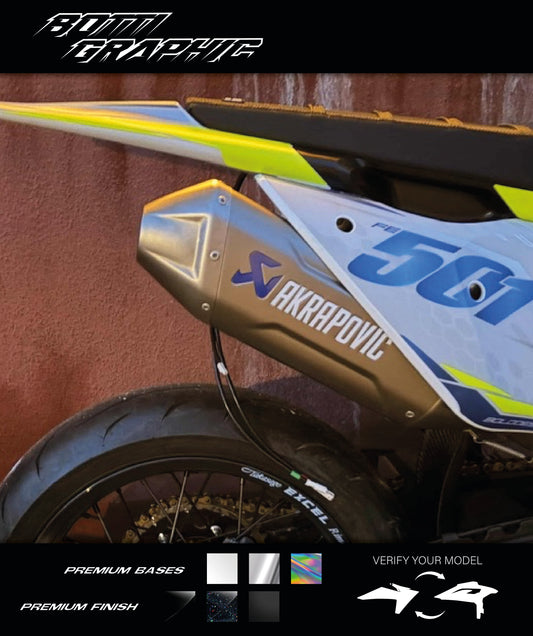 AKRAPOVIC 2023+ STICKER - BG EDITION