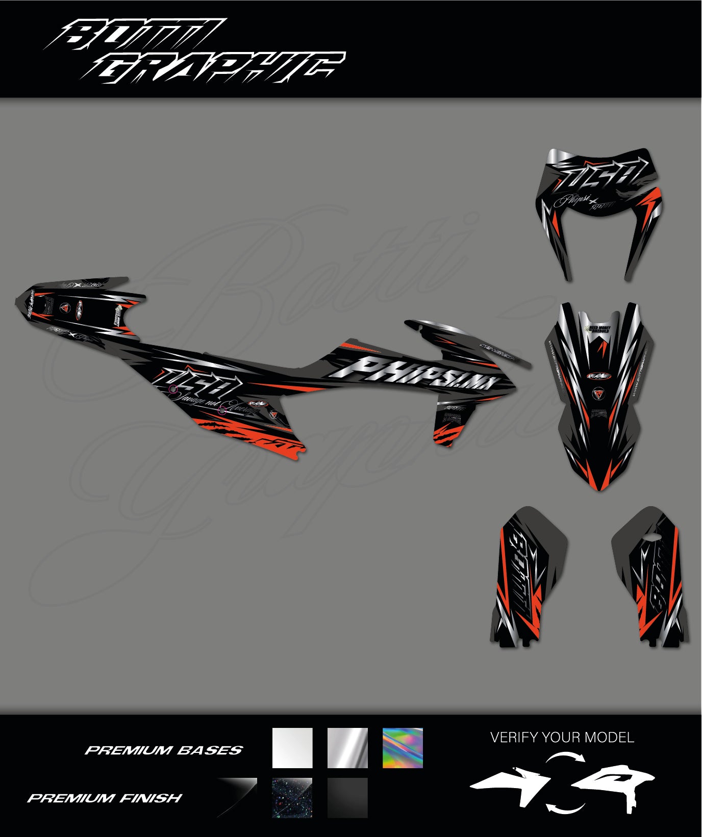 PHIPSI - GRAPHIC KIT