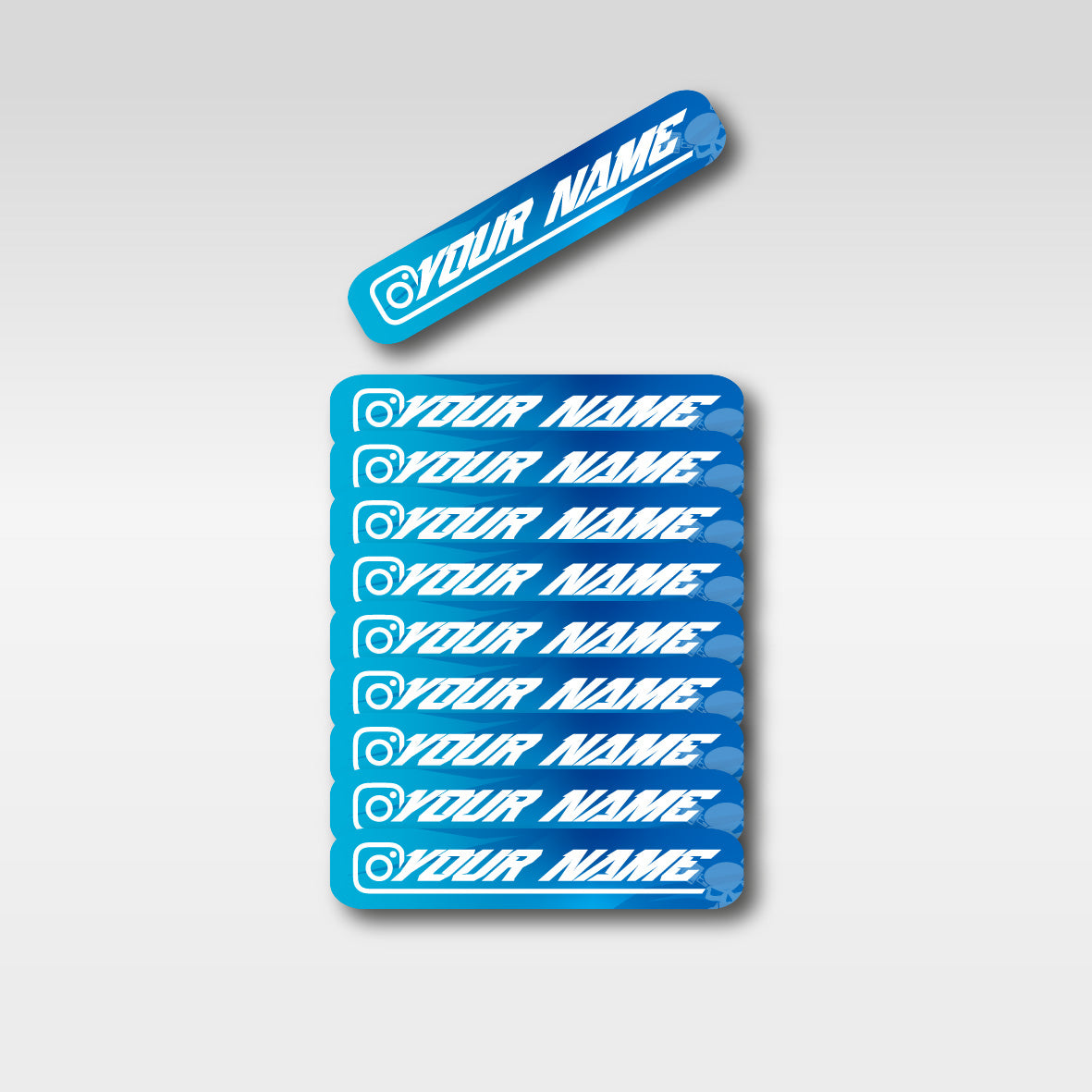 INSTAGRAM NAME CUSTOM STICKERS