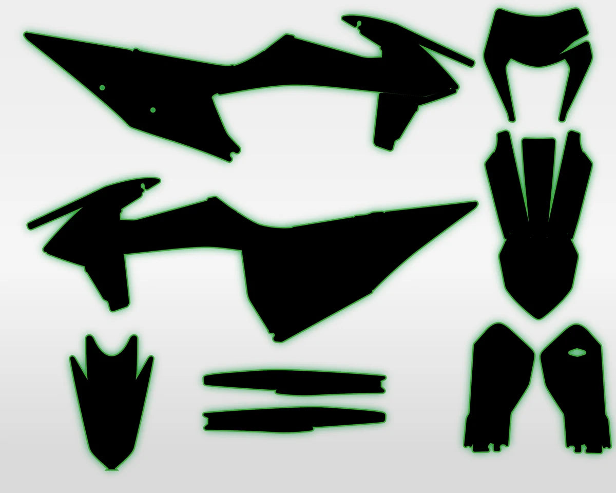 Complete kit — highlighted replacement area